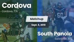 Matchup: Cordova vs. South Panola  2019