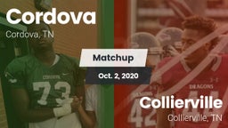Matchup: Cordova vs. Collierville  2020
