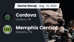 Recap: Cordova  vs. Memphis Central  2022