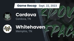 Recap: Cordova  vs. Whitehaven  2023