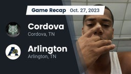 Recap: Cordova  vs. Arlington  2023