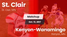 Matchup: St. Clair vs. Kenyon-Wanamingo  2017