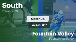 Matchup: South vs. Fountain Valley  2017