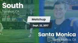 Matchup: South vs. Santa Monica  2017
