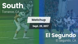Matchup: South vs. El Segundo  2017
