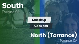 Matchup: South vs. North (Torrance)  2018