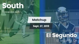 Matchup: South vs. El Segundo  2019