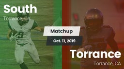 Matchup: South vs. Torrance  2019