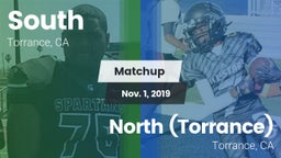 Matchup: South vs. North (Torrance)  2019