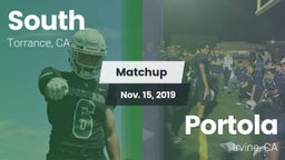 Matchup: South vs. Portola  2019