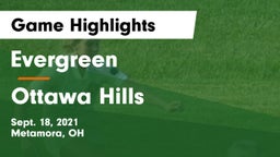 Evergreen  vs Ottawa Hills  Game Highlights - Sept. 18, 2021