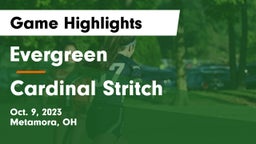 Evergreen  vs Cardinal Stritch  Game Highlights - Oct. 9, 2023