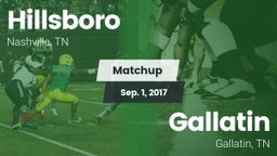 Matchup: Hillsboro vs. Gallatin  2017