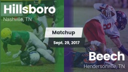 Matchup: Hillsboro vs. Beech  2017