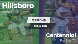 Matchup: Hillsboro vs. Centennial  2017