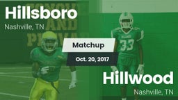 Matchup: Hillsboro vs. Hillwood  2017