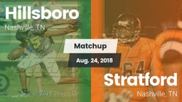 Matchup: Hillsboro vs. Stratford  2018