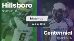 Matchup: Hillsboro vs. Centennial  2018