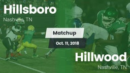 Matchup: Hillsboro vs. Hillwood  2018