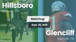 Matchup: Hillsboro vs. Glencliff  2019