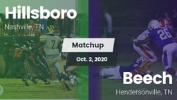 Matchup: Hillsboro vs. Beech  2020