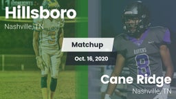 Matchup: Hillsboro vs. Cane Ridge  2020