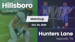 Matchup: Hillsboro vs. Hunters Lane  2020