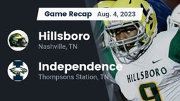 Recap: Hillsboro  vs. Independence  2023