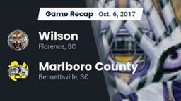 Recap: Wilson  vs. Marlboro County  2017