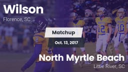 Matchup: Wilson vs. North Myrtle Beach  2017