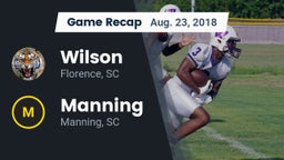 Recap: Wilson  vs. Manning  2018