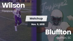 Matchup: Wilson vs. Bluffton  2018