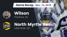 Recap: Wilson  vs. North Myrtle Beach  2018