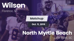 Matchup: Wilson vs. North Myrtle Beach  2019