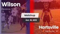 Matchup: Wilson vs. Hartsville  2019