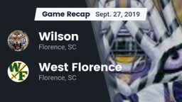 Recap: Wilson  vs. West Florence  2019