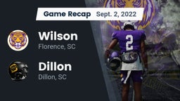 Recap: Wilson  vs. Dillon  2022