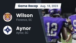 Recap: Wilson  vs. Aynor  2023