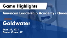 American Leadership Academy - Queen Creek vs Goldwater  Game Highlights - Sept. 22, 2021