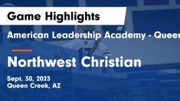American Leadership Academy - Queen Creek vs Northwest Christian  Game Highlights - Sept. 30, 2023