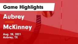 Aubrey  vs McKinney  Game Highlights - Aug. 28, 2021