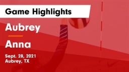 Aubrey  vs Anna  Game Highlights - Sept. 28, 2021