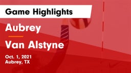 Aubrey  vs Van Alstyne  Game Highlights - Oct. 1, 2021
