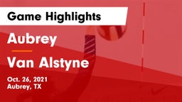 Aubrey  vs Van Alstyne  Game Highlights - Oct. 26, 2021
