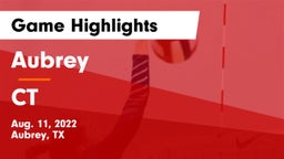 Aubrey  vs CT Game Highlights - Aug. 11, 2022