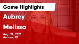 Aubrey  vs Melissa Game Highlights - Aug. 29, 2023