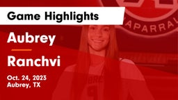Aubrey  vs Ranchvi Game Highlights - Oct. 24, 2023