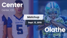 Matchup: Center vs. Olathe  2019