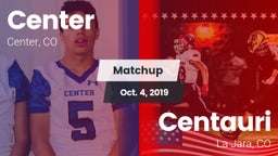 Matchup: Center vs. Centauri  2019