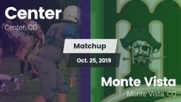 Matchup: Center vs. Monte Vista  2019